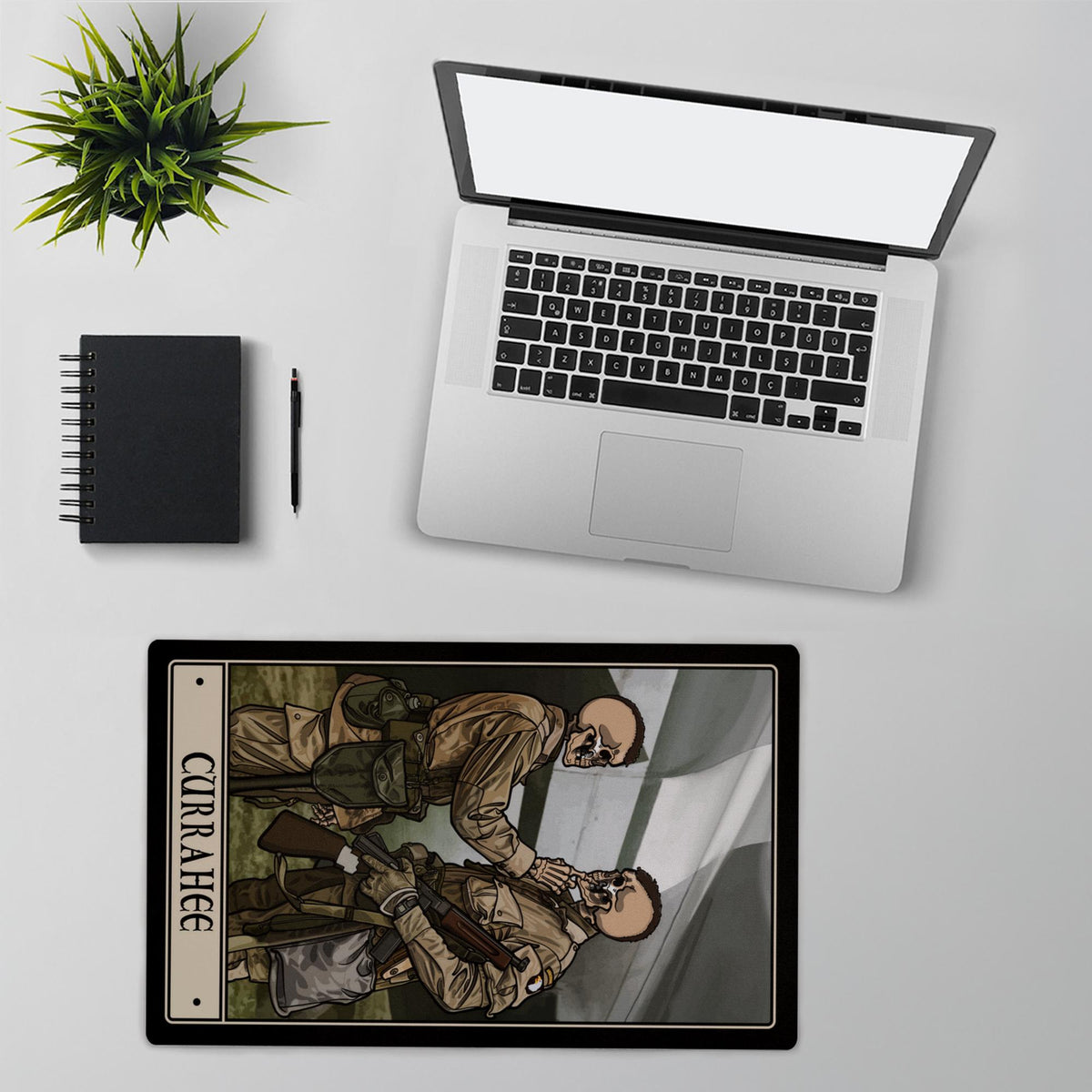 Currahee Desk Mat