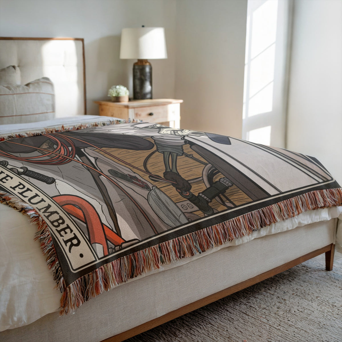 Plumber Woven Blanket - 50x60 inch / Graphics