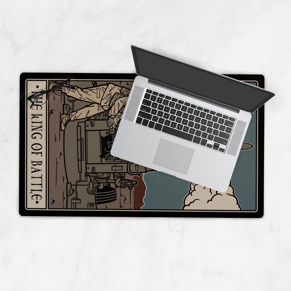 King Of Battle Desk Mat