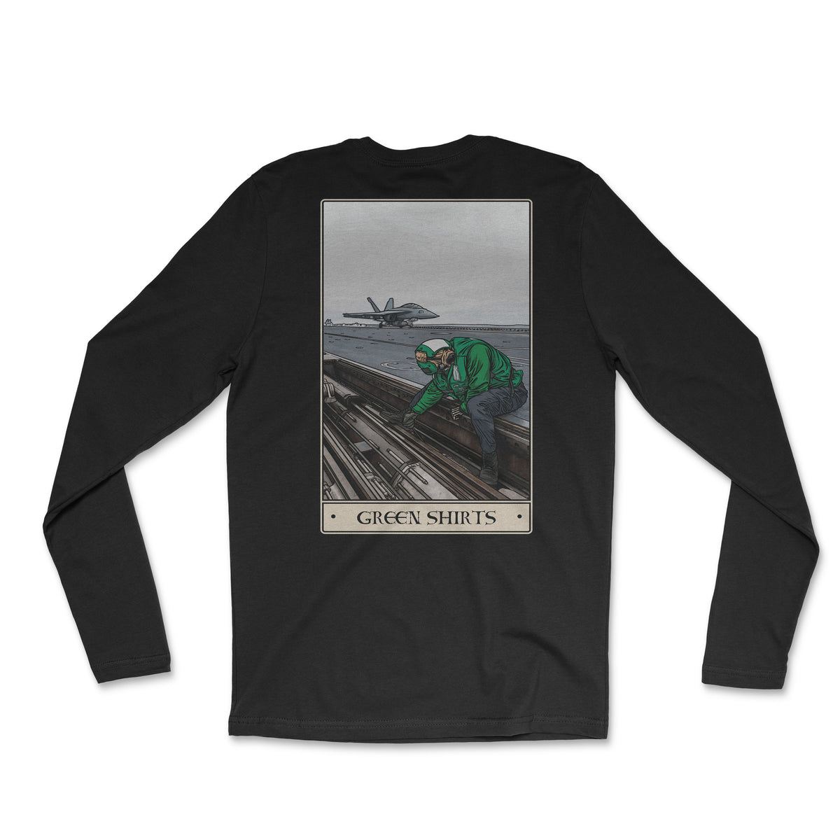 Green Shirts Long Sleeve