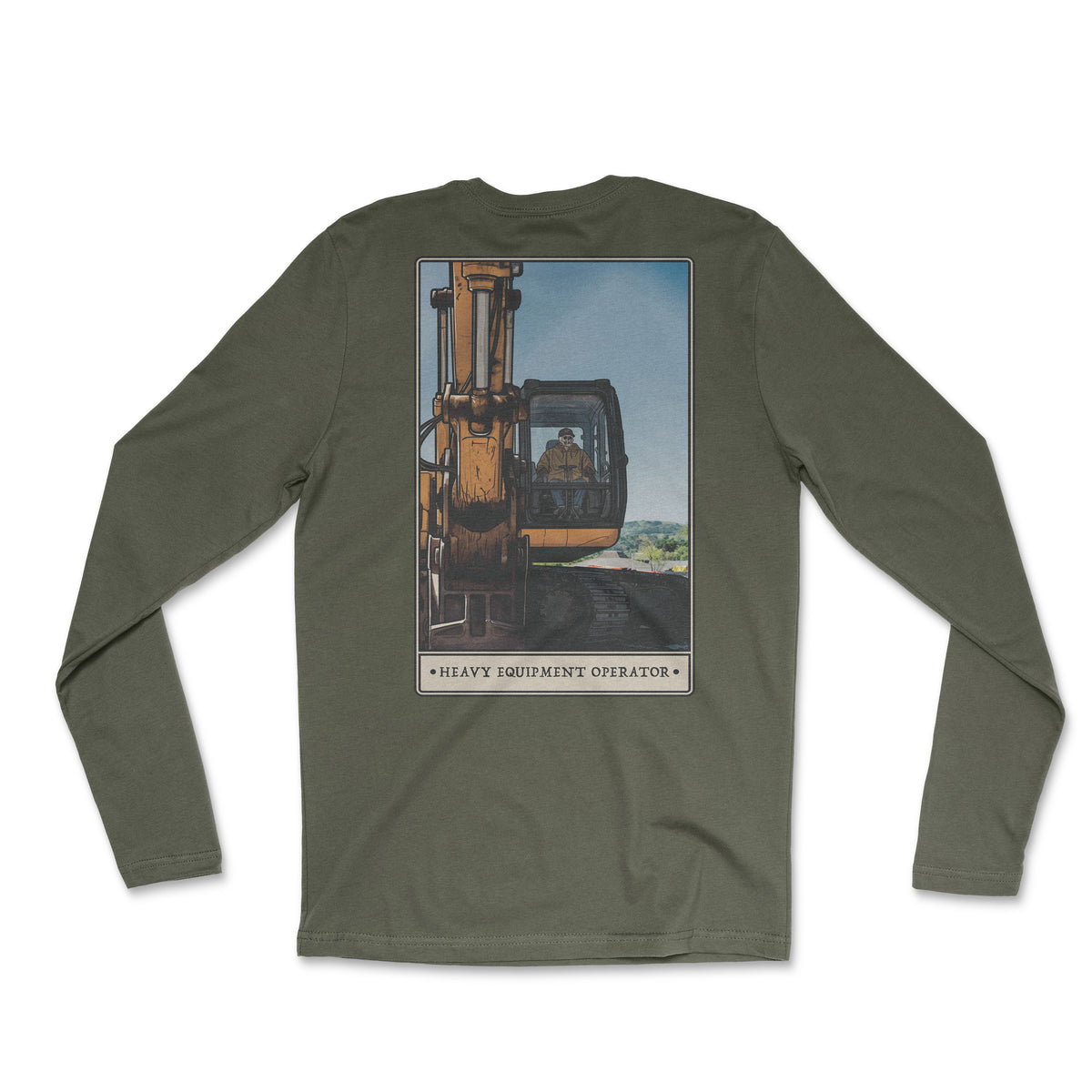 Heavy Equipment Operator Long Sleeve