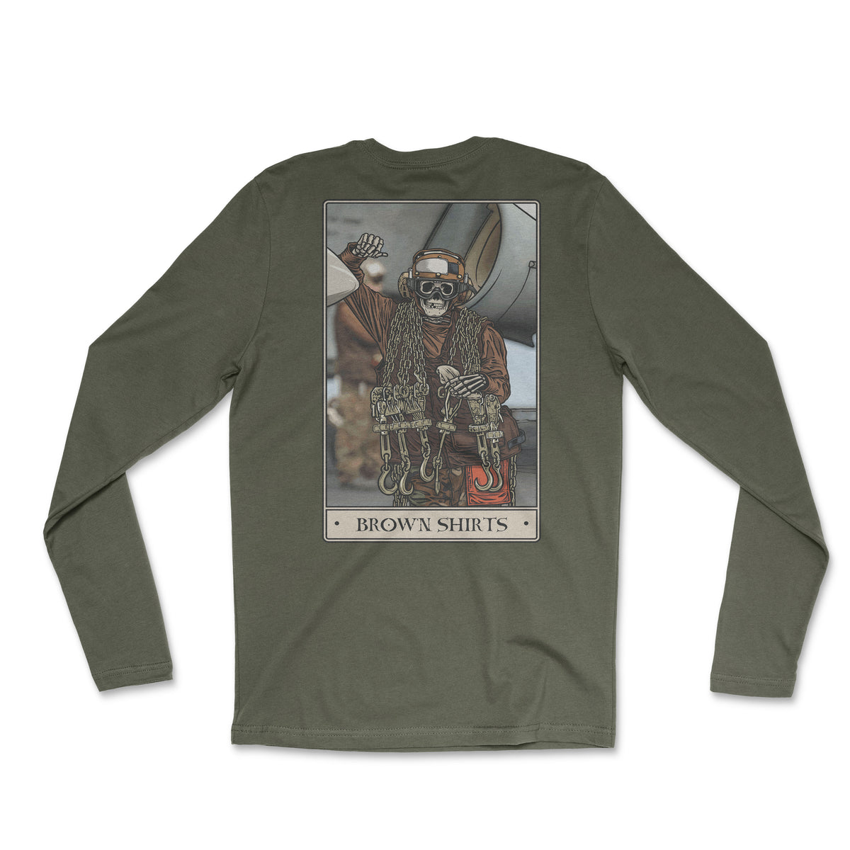 Brown Shirts Long Sleeve