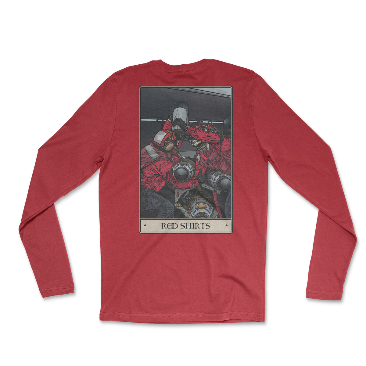 Red Shirts Long Sleeve