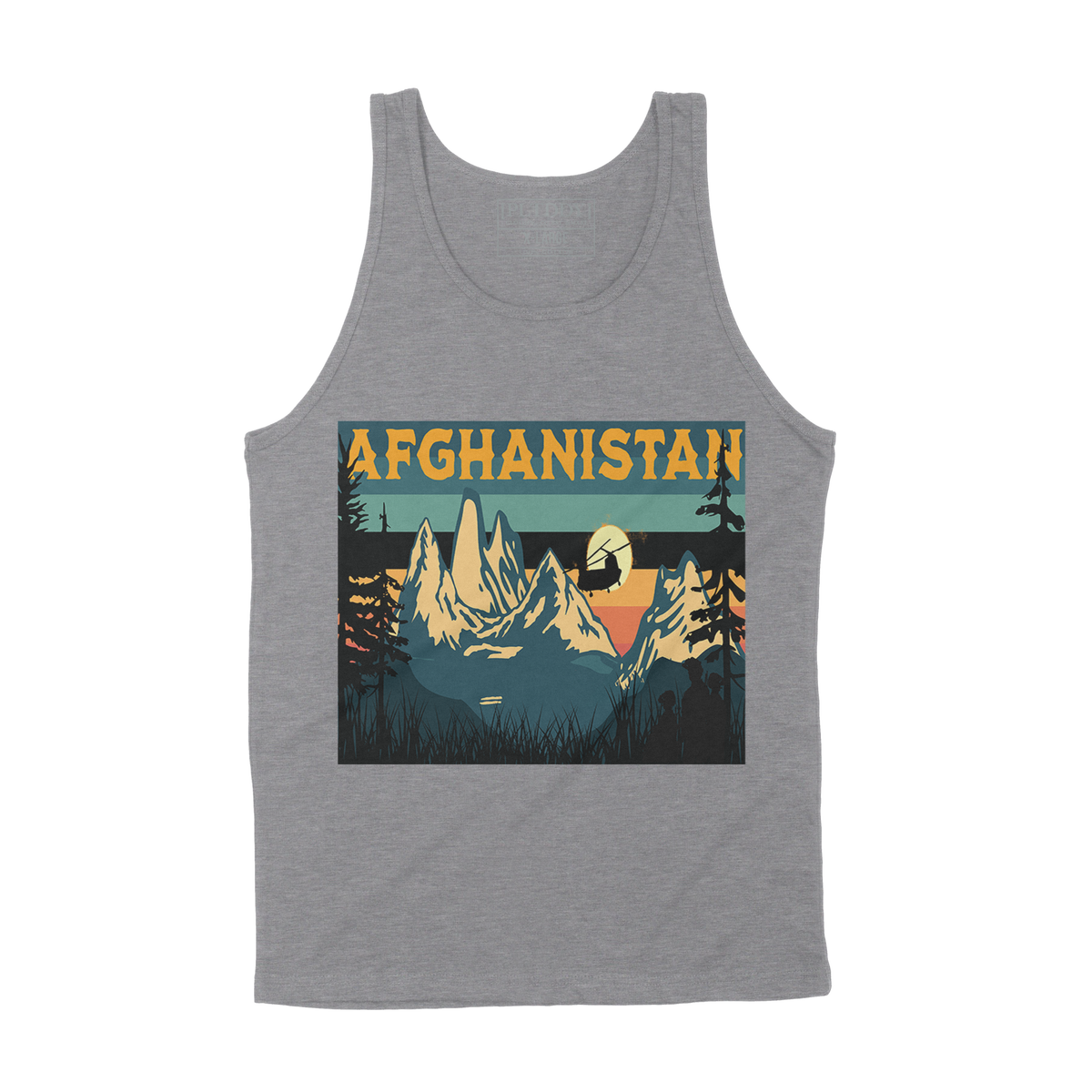 Afghanistan Sunset Tank Top