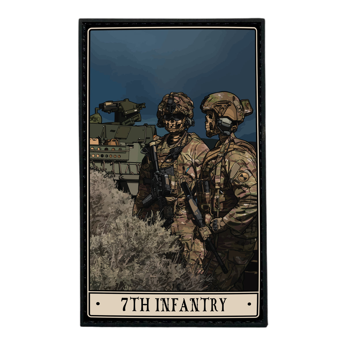 7th Infantry PVC Patch