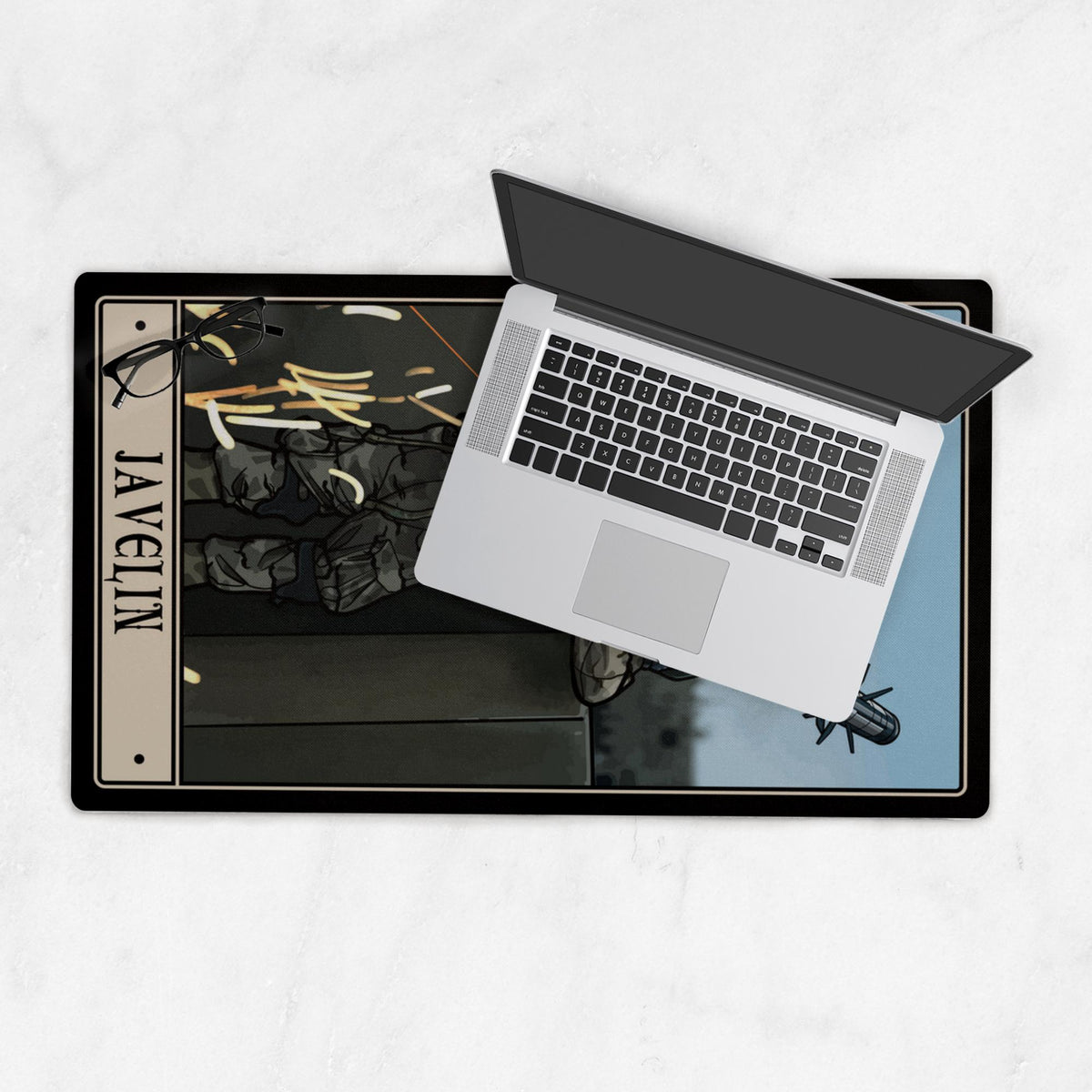 Javelin Desk Mat - 14x24 inch