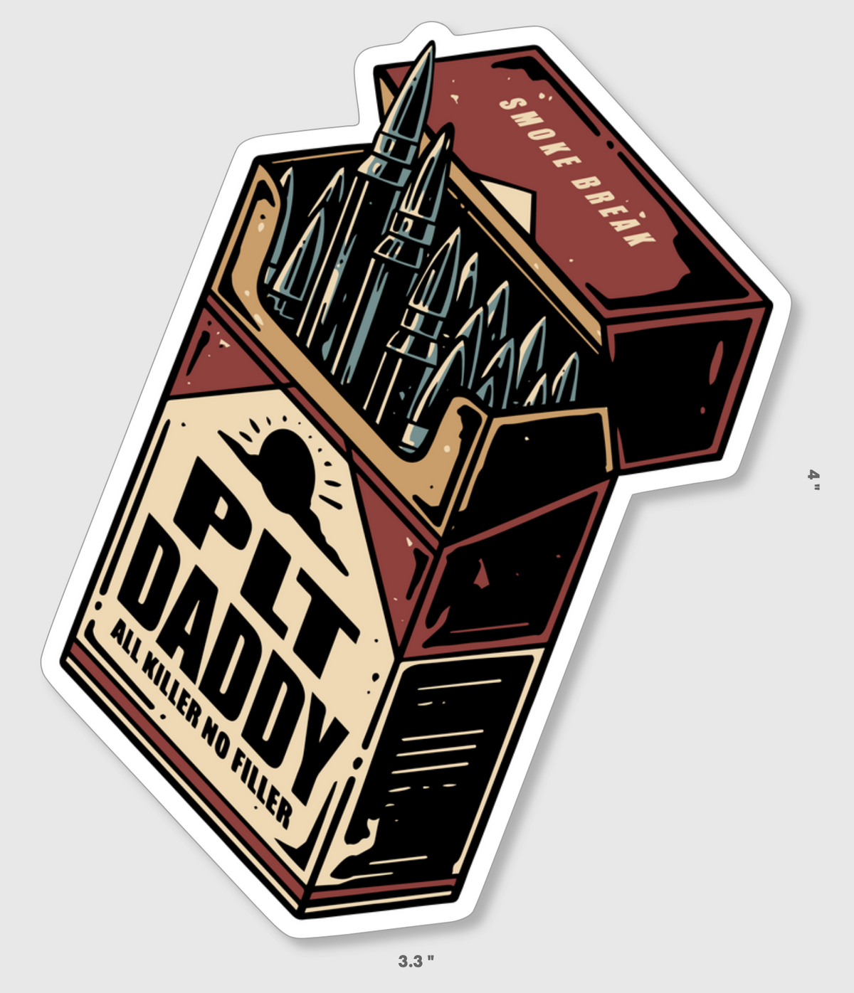 All Killer No Filler Sticker