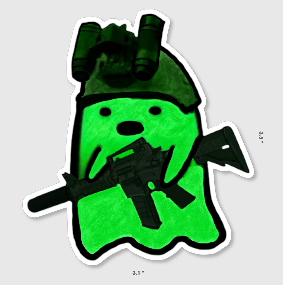 Ghost Sticker