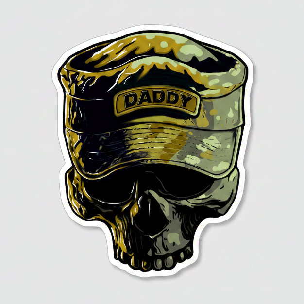 Patrol Daddy Sticker