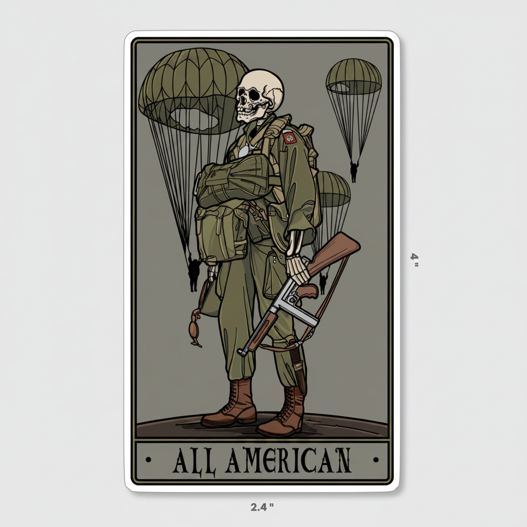All American Sticker
