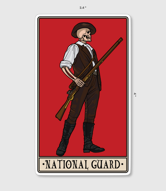 National Guard Sticker