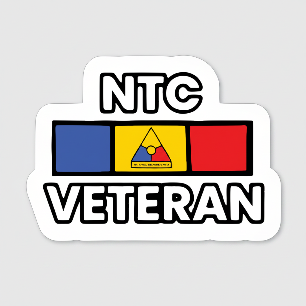 NTC Veteran Sticker