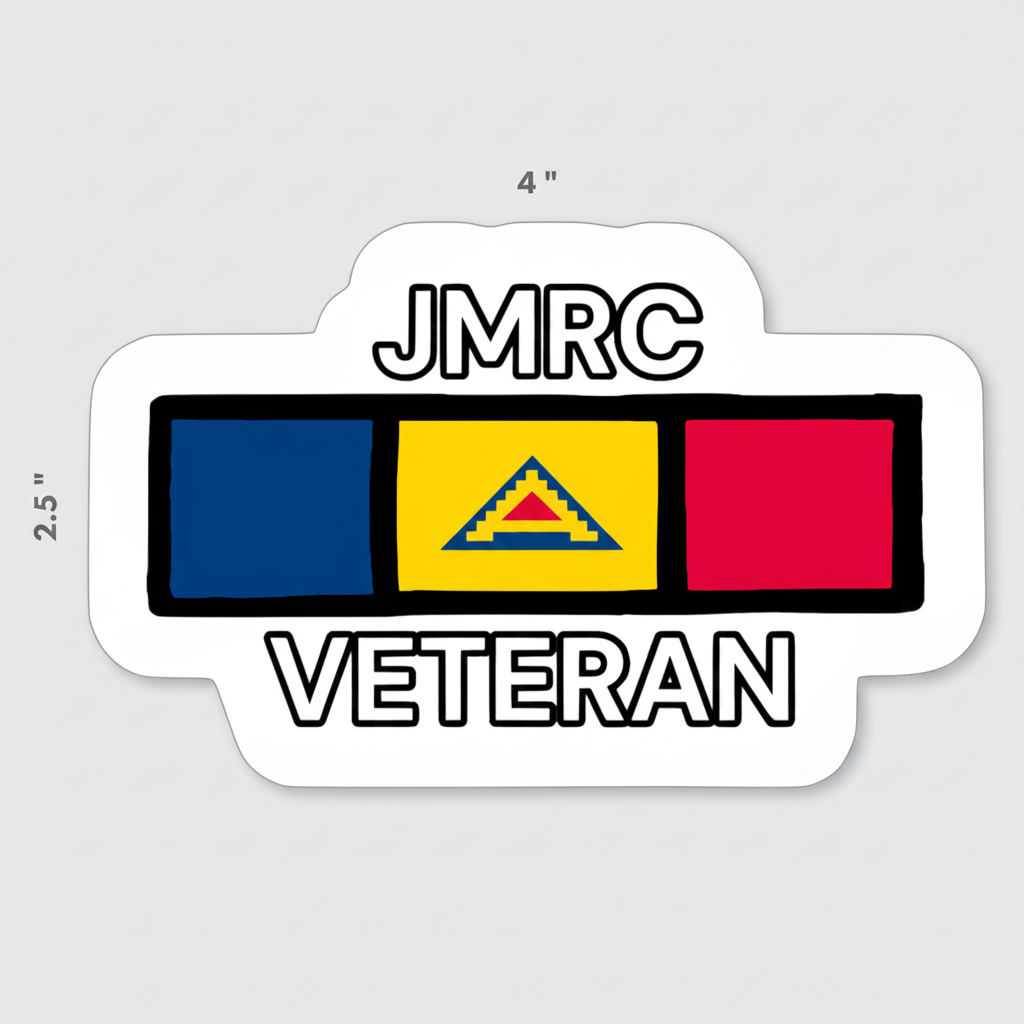 JMRC Veteran Sticker