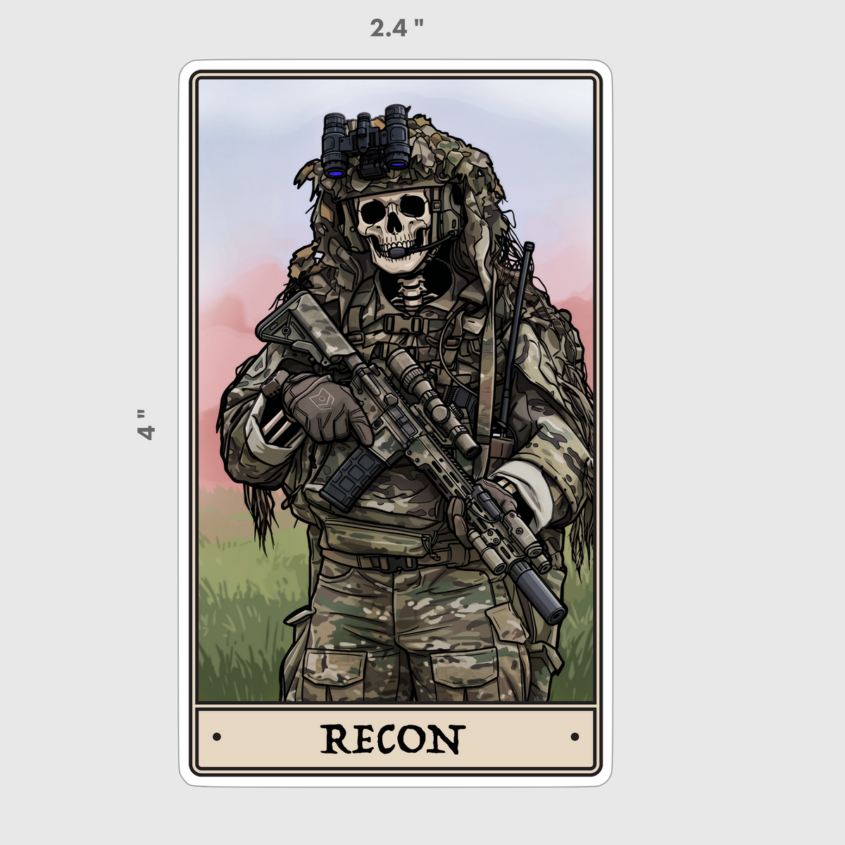 Recon Sticker