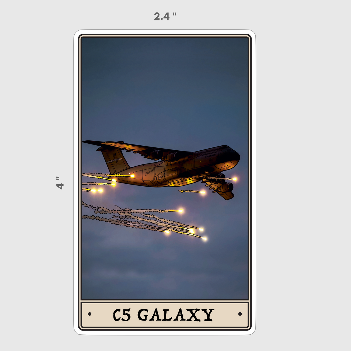 C5 Galaxy Sticker