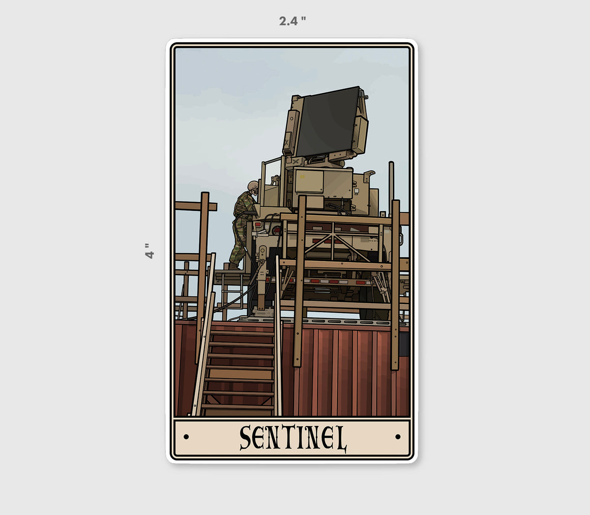 Sentinel Sticker