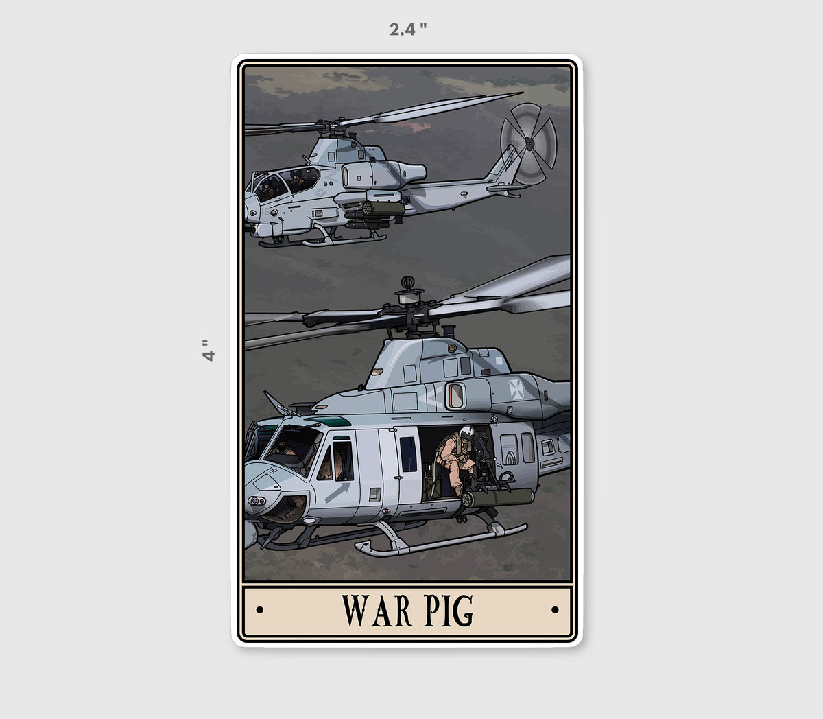 War Pig Sticker