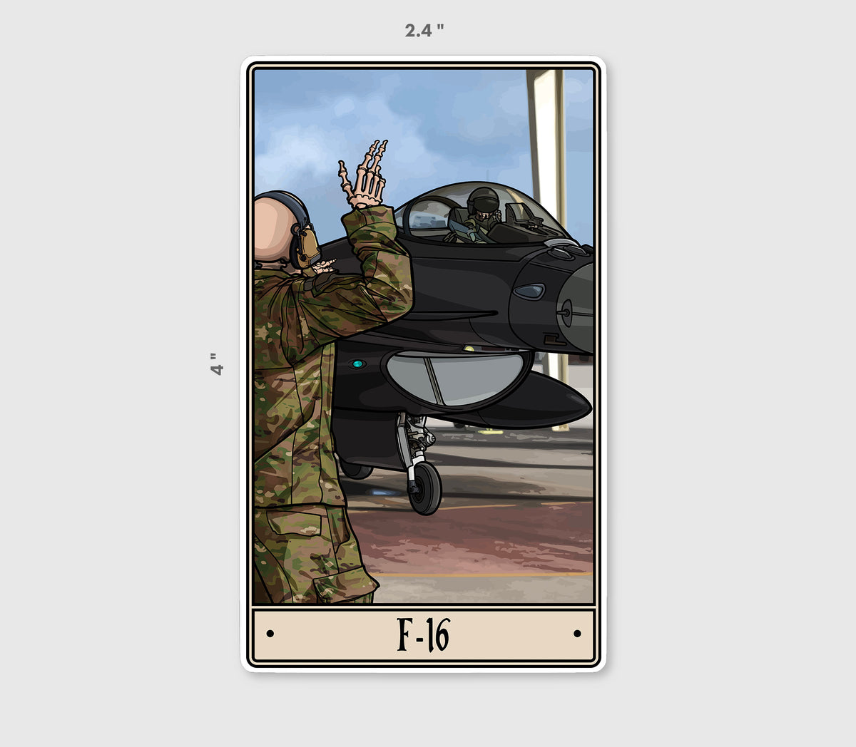 F-16 Sticker