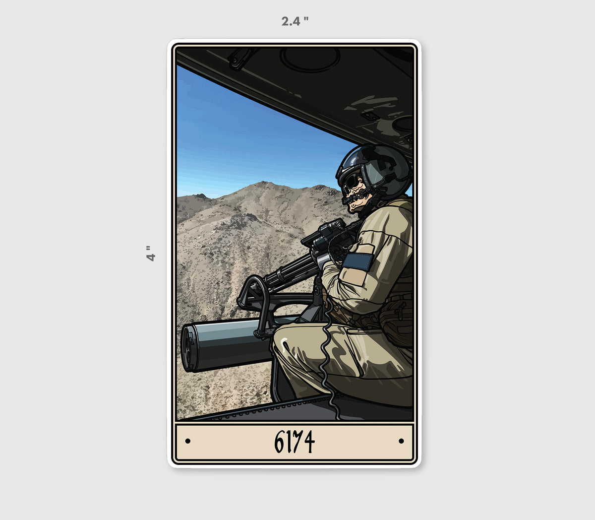 6174 Sticker