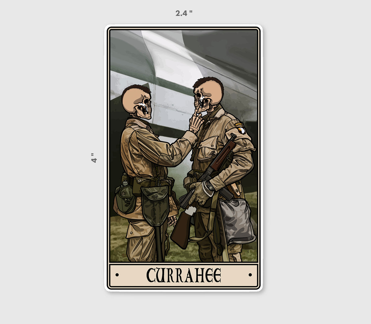 Currahee Sticker