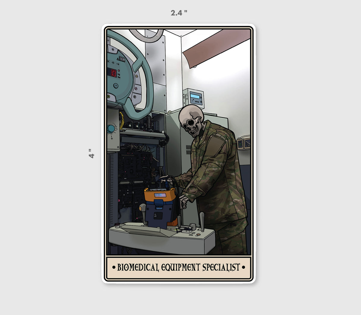 Biomedical Equipment Specialist Sticker
