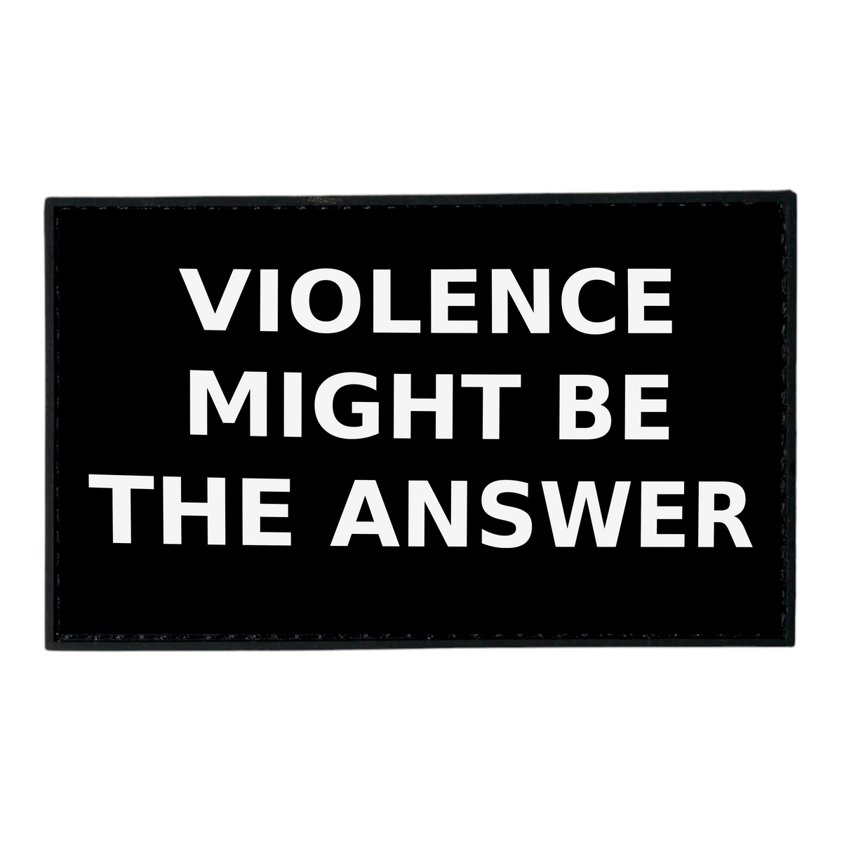 The Answer PVC Patch
