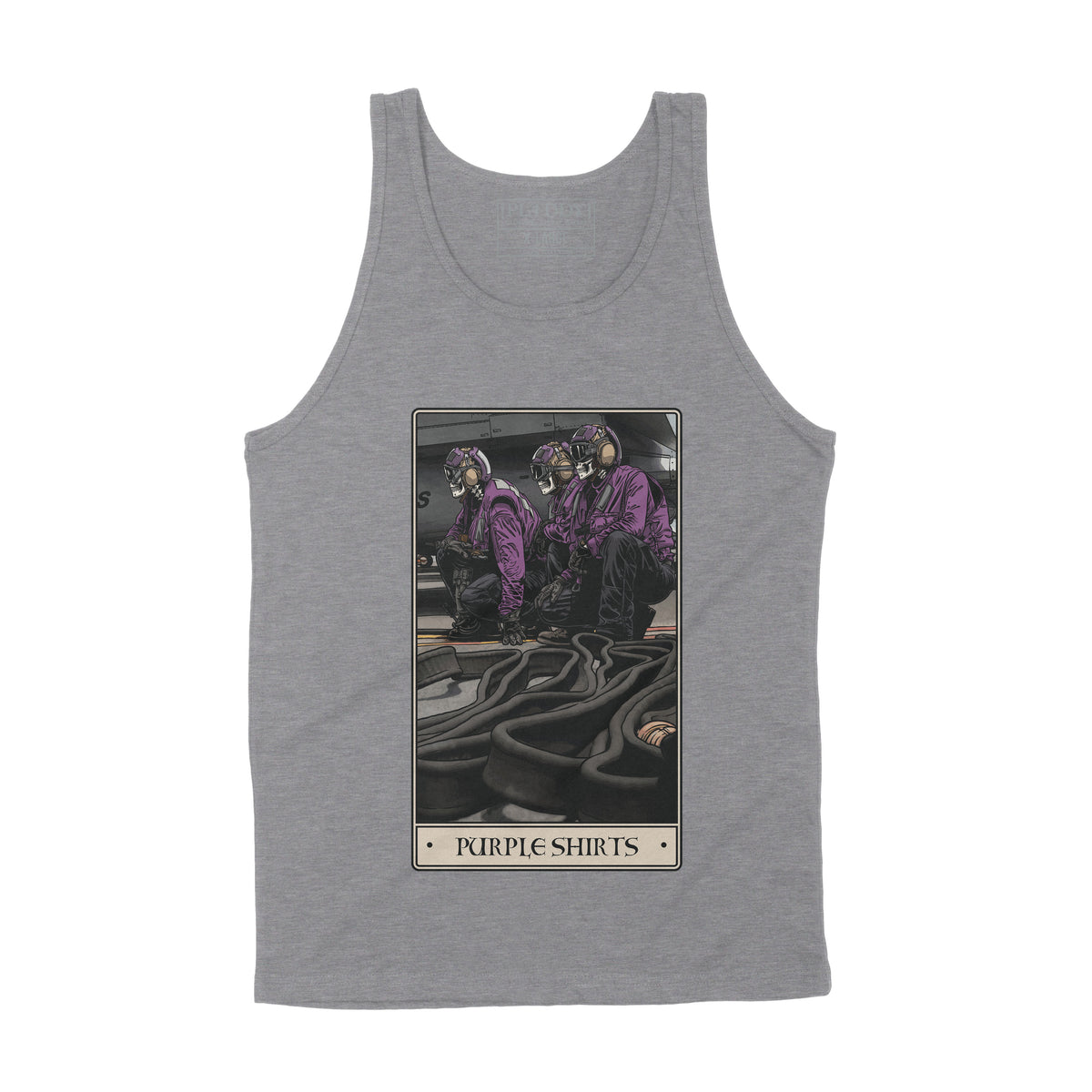 Purple Shirts Tank Top