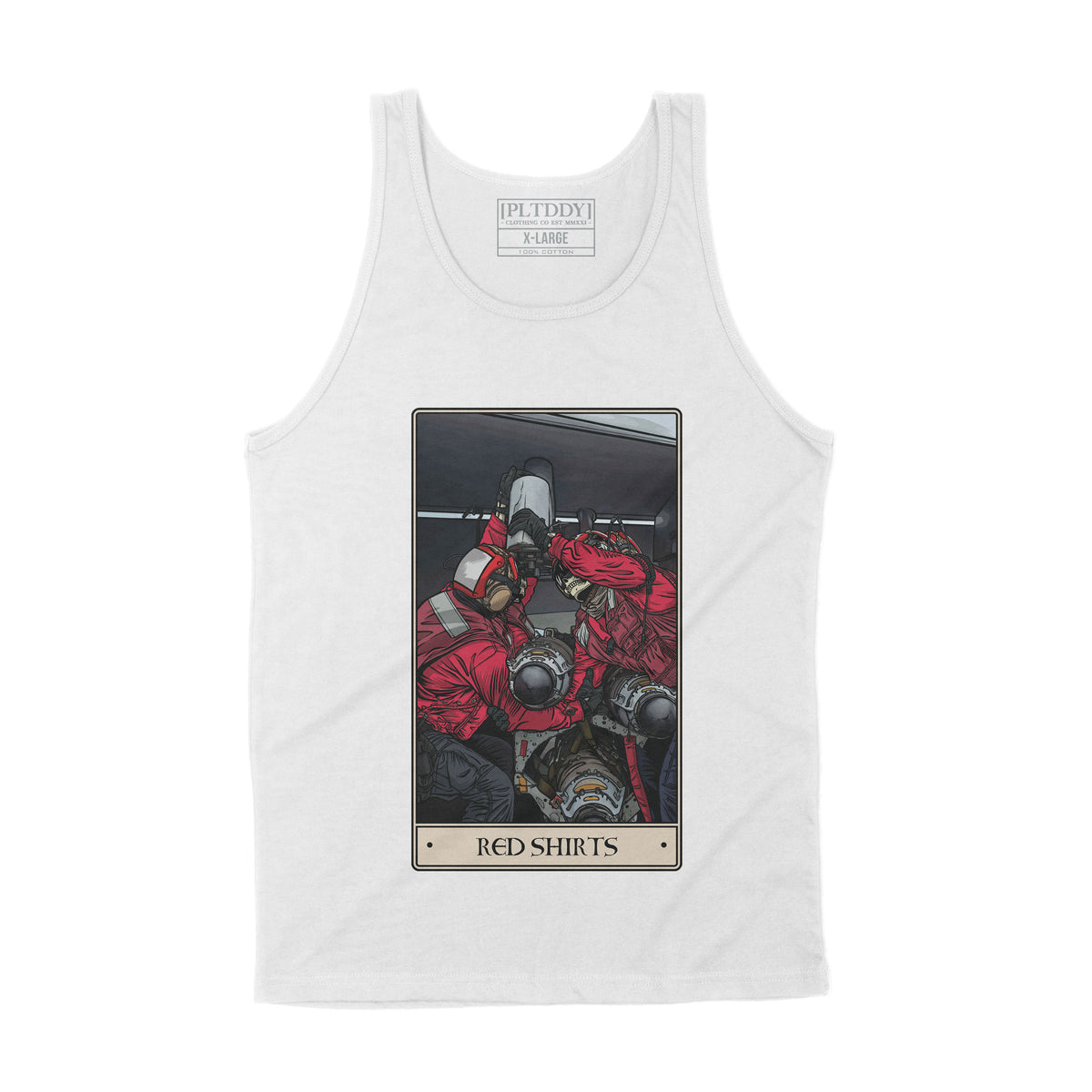 Red Shirts Tank Top