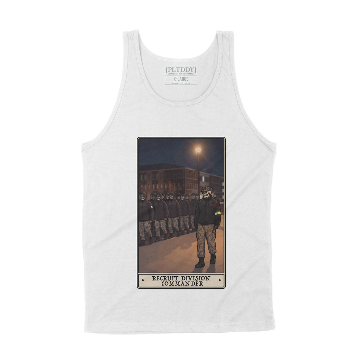 Recruit Division Commander Tank Top
