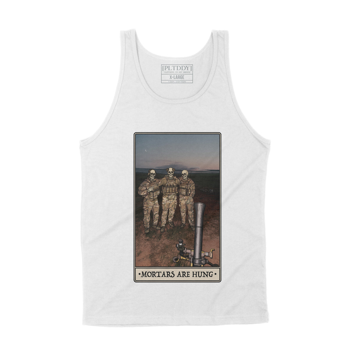 Mortars Are Hung Tank Top
