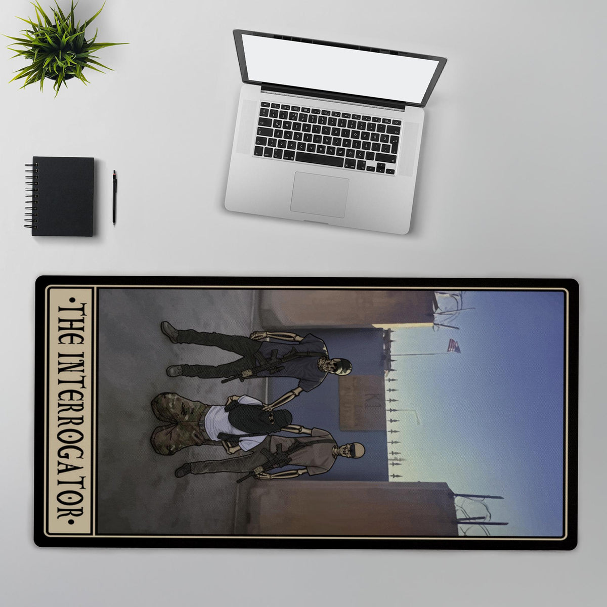Interrogator Desk Mat