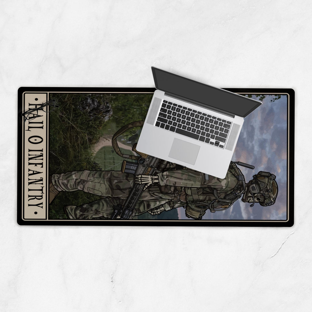 Hail O Infantry Desk Mat