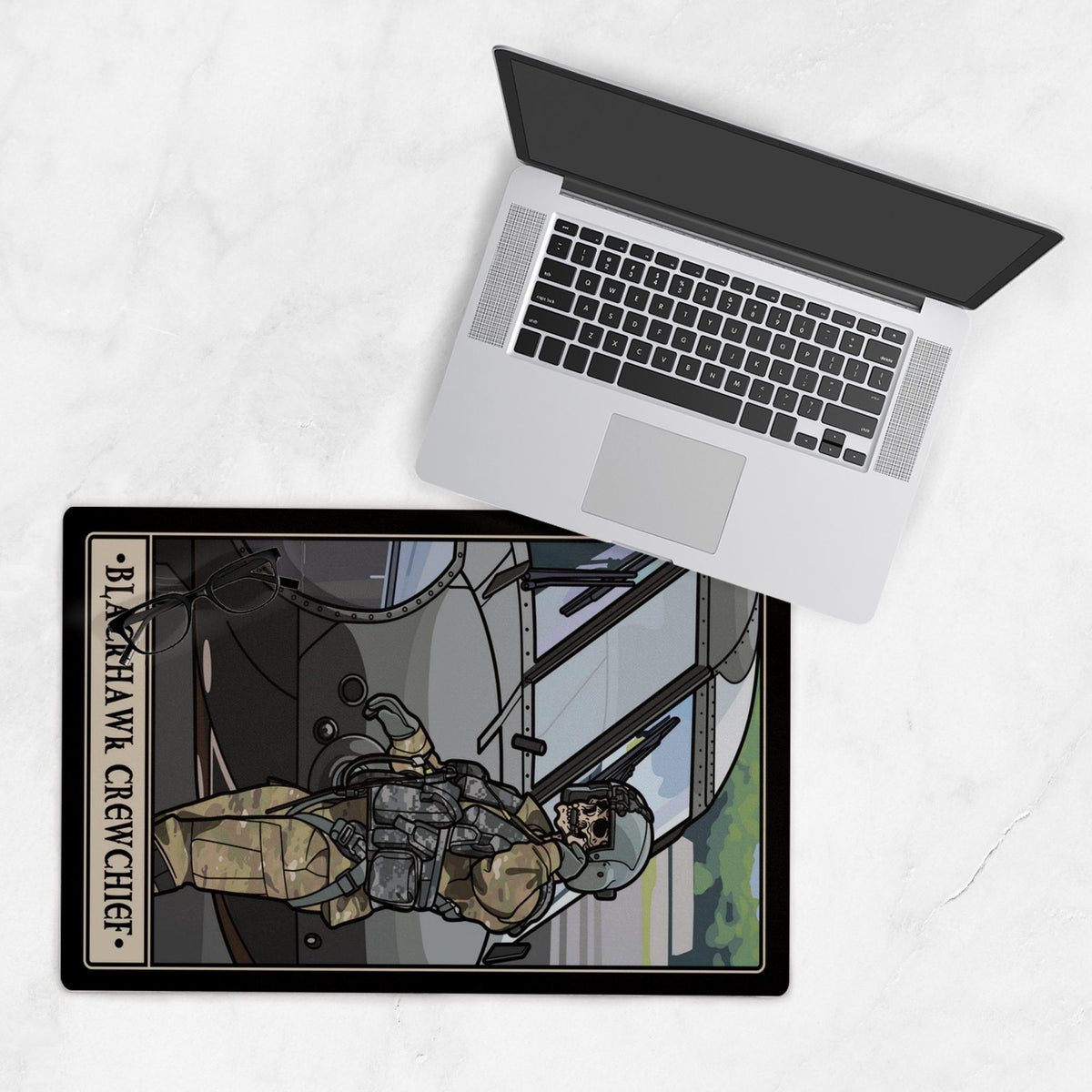 Blackhawk Crew Chief Desk Mat