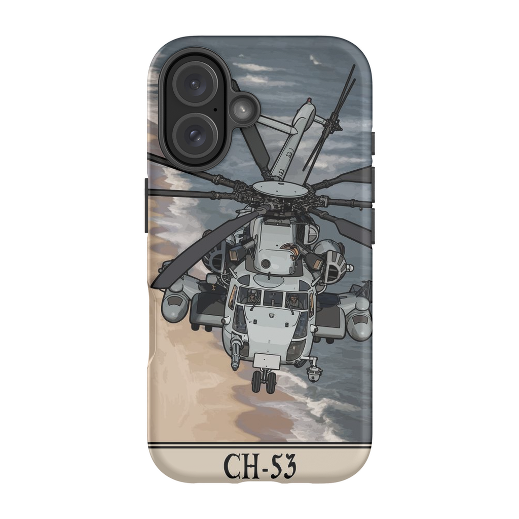 CH53 Phone Case - Premium Glossy Tough Case / iPhone 16