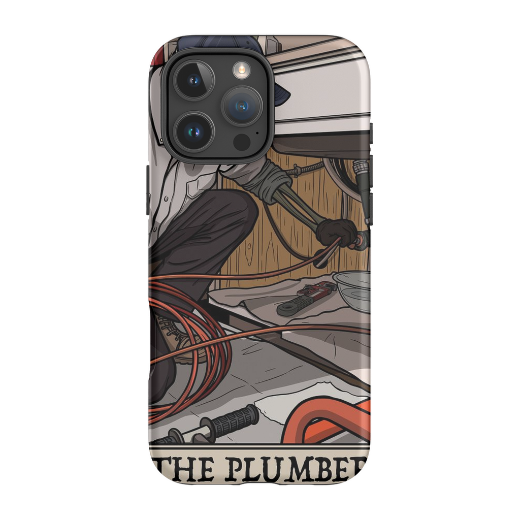 Plumber Phone Case - Premium Glossy Tough Case / iPhone 16 Pro Max