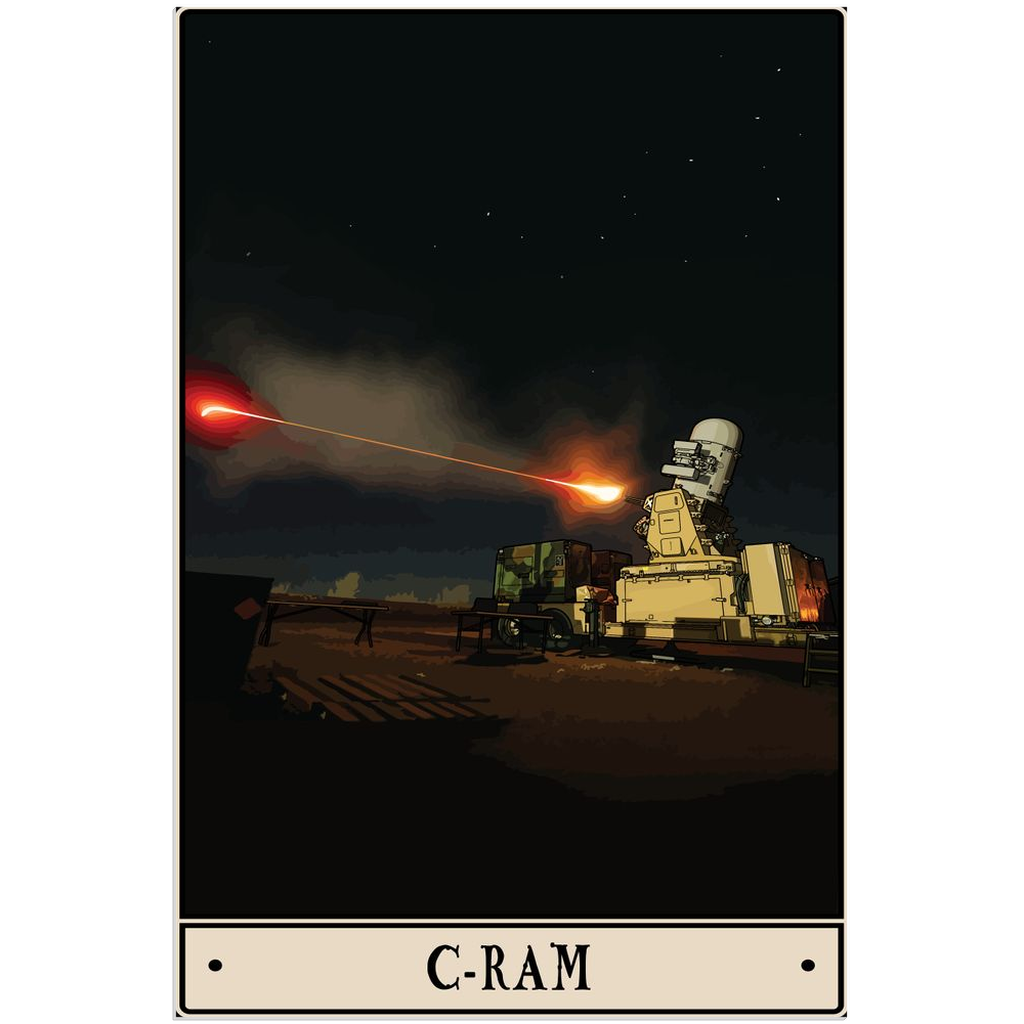 C-Ram Acrylic Print - 1/4 inch / 12x18 inch