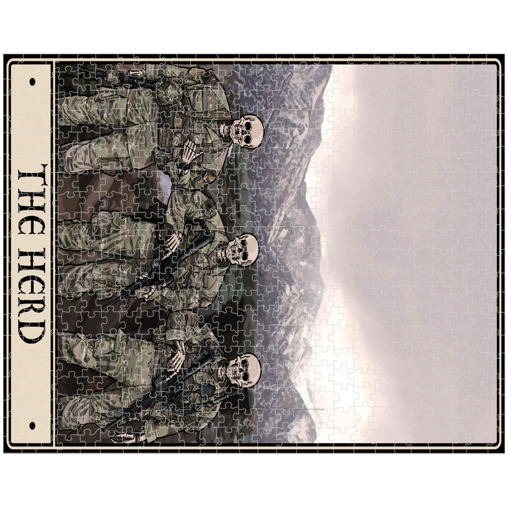 The Herd Puzzle - 16x20 inch | 520 Pieces