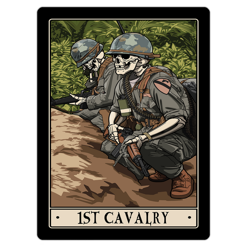 1st Cavalry Magnet - 3x4 inch