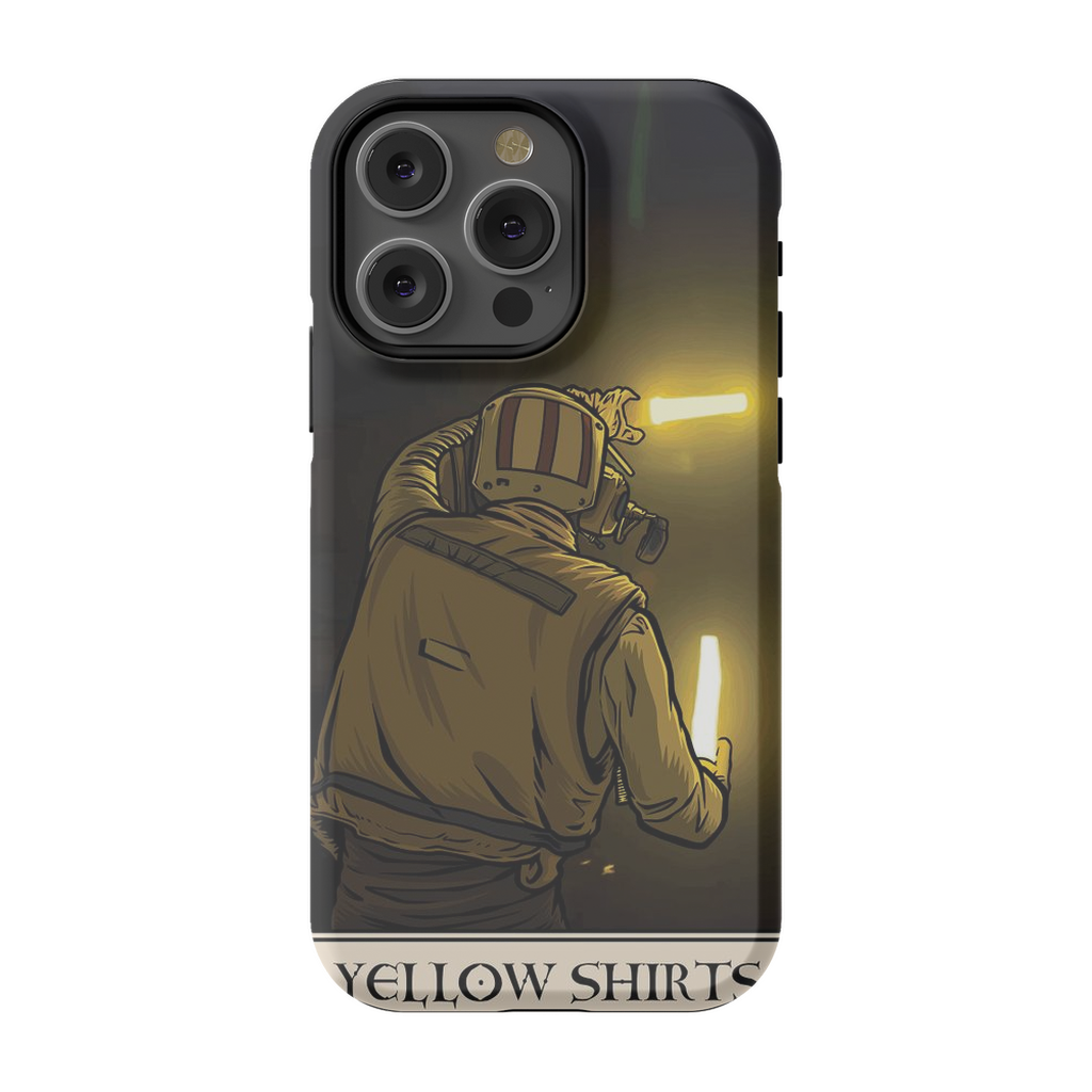 Yellow Shirts Phone Case - Premium Glossy Tough Case / iPhone 14 Pro
