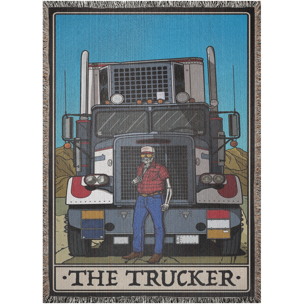 Trucker Woven Blanket