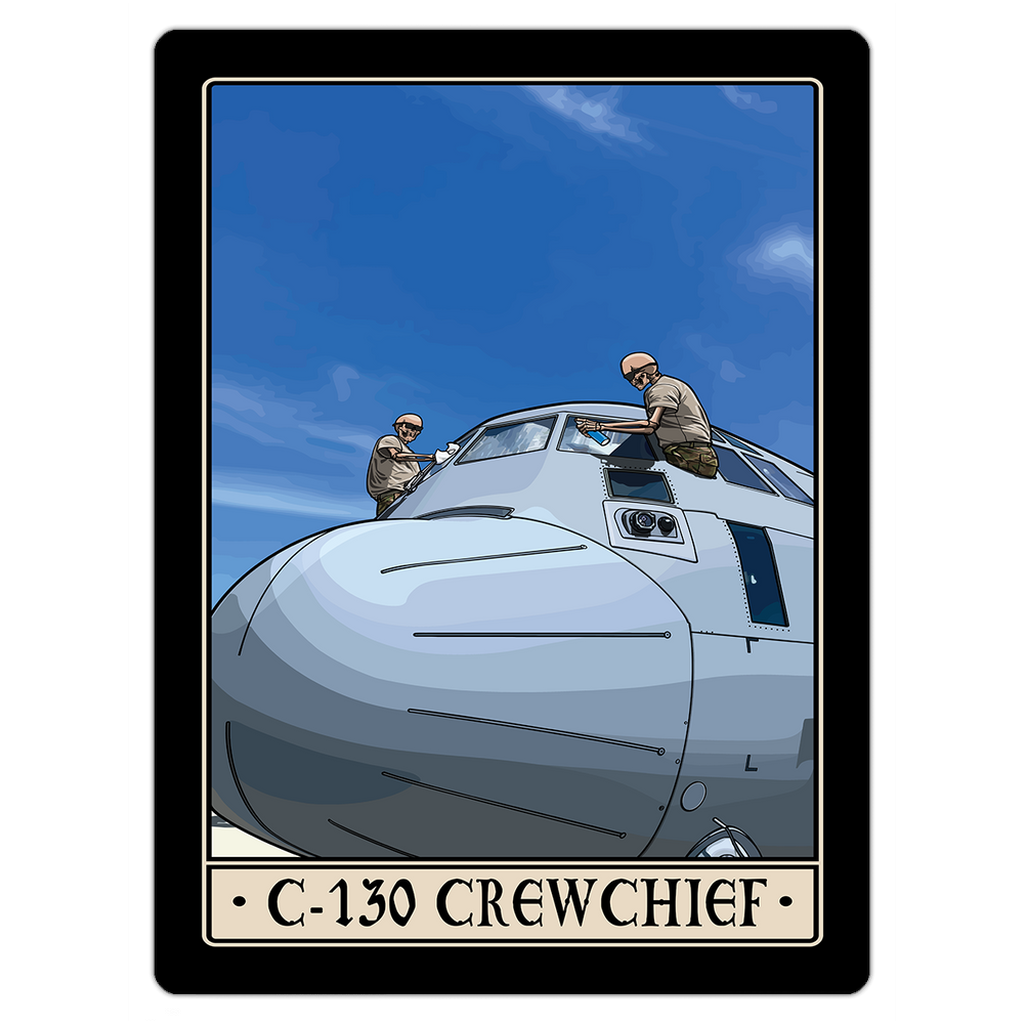 C-130 Crew Chief Magnet
