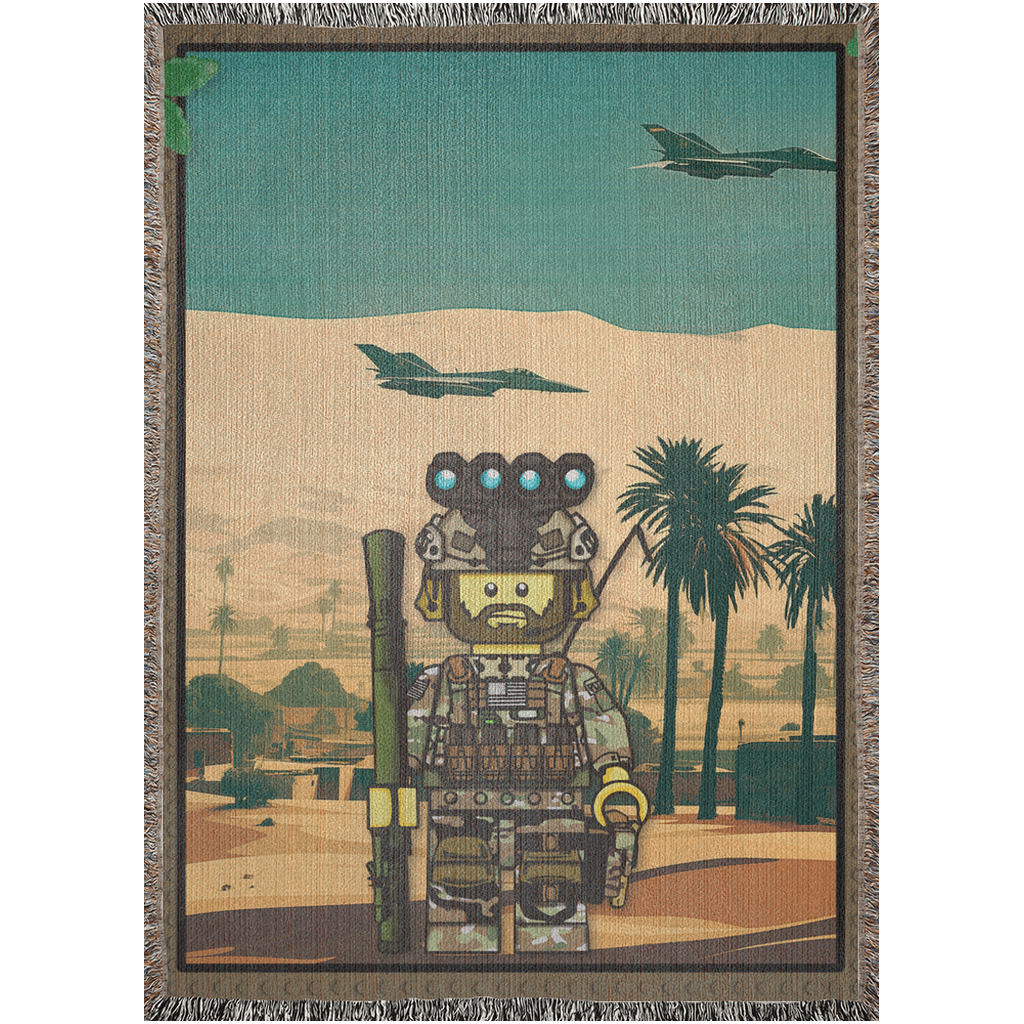 Brickman Woven Blanket