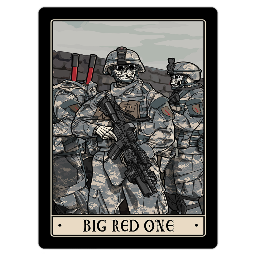 Big Red One Magnet