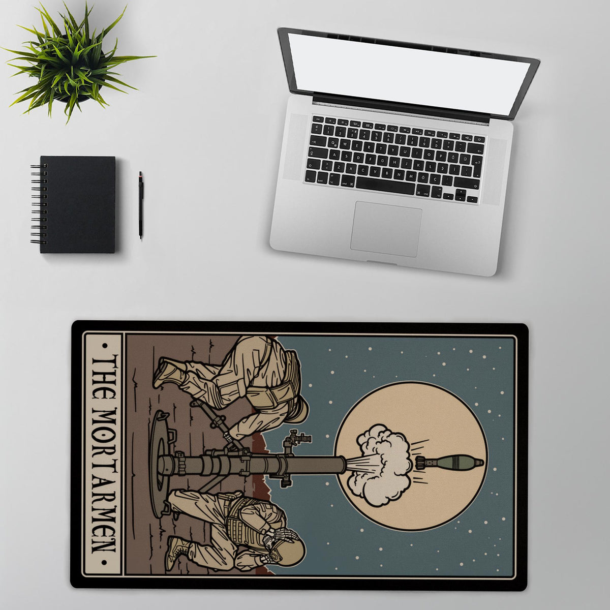 Mortarmen Desk Mat