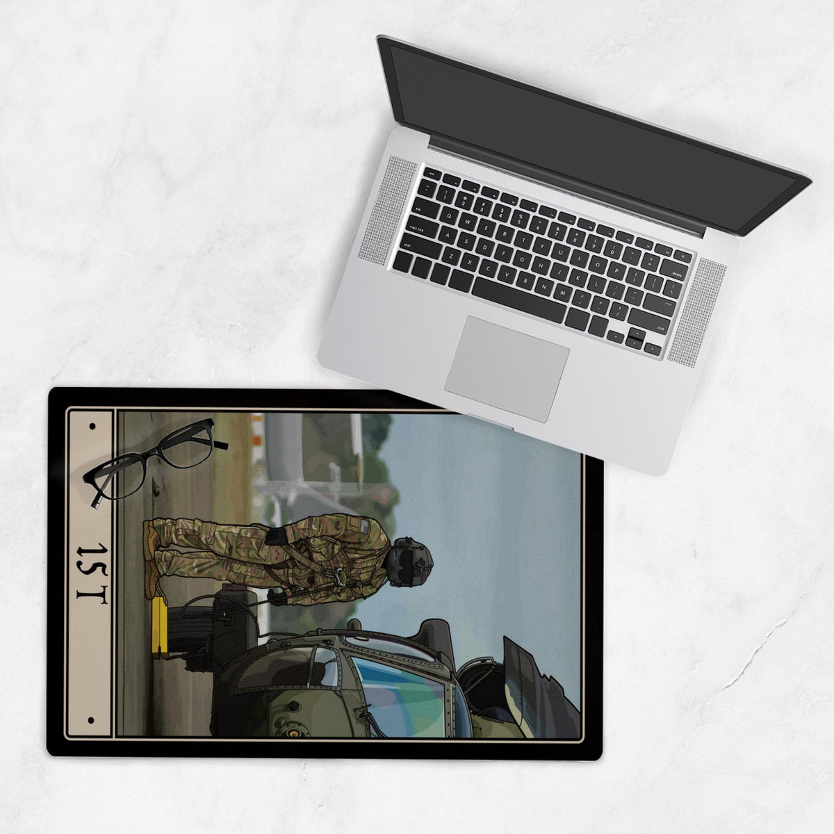 15T UH-60 Helicopter Repairer Desk Mat