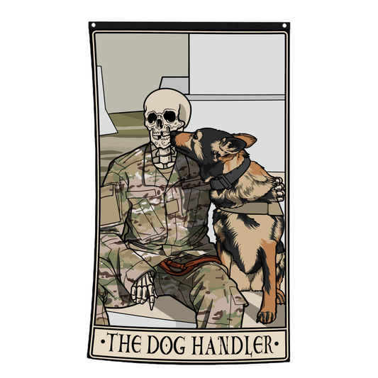 The Dog Handler Flag