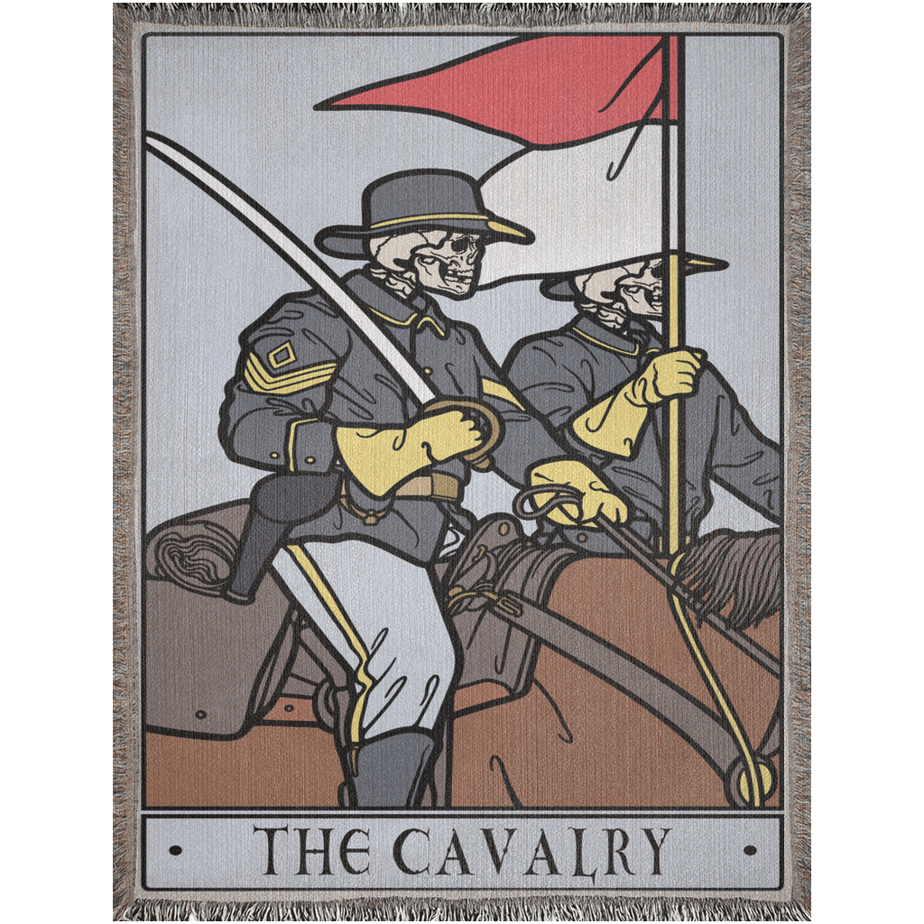 The Cavalry woven blanket