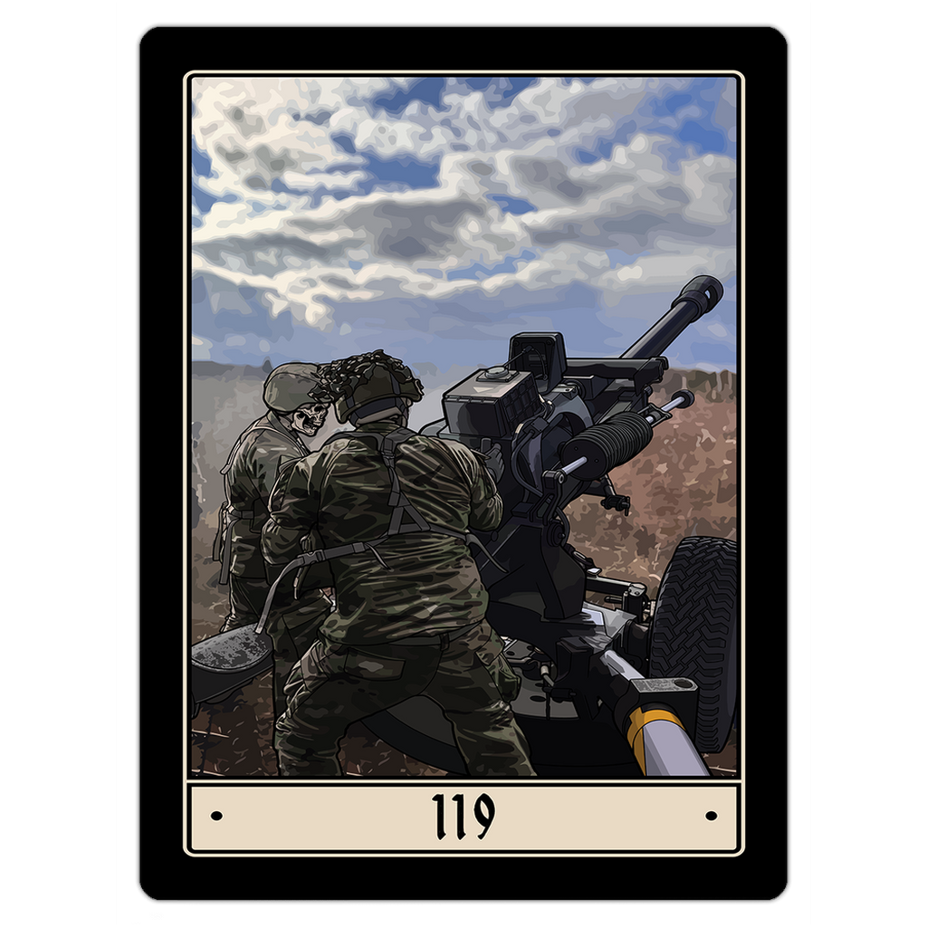 M119 Howitzer Magnet