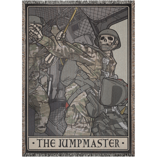 The Jumpmaster Woven Blanket
