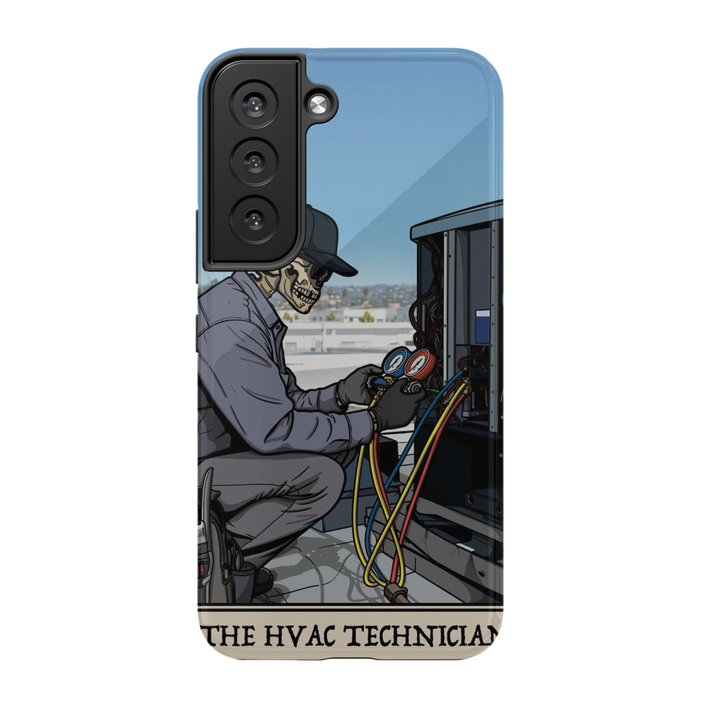 HVAC Technician Phone Case - Premium Glossy Tough Case / Samsung Galaxy S22